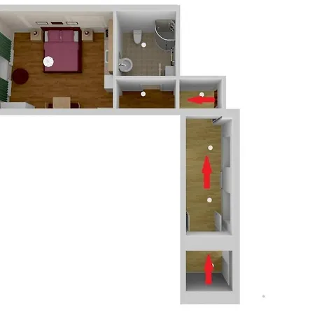 Krakovska 5 Apartament Praga